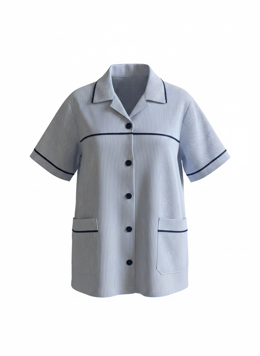 Classic Line Maid Set – Blue & Navy Set (3 Pcs)