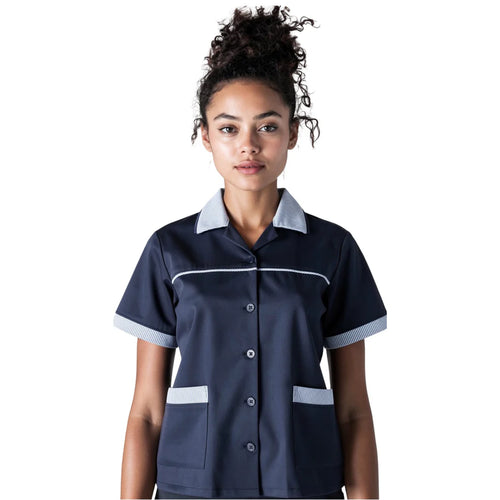 Dark Blue Maid Uniform – Precision Fit Set (3 Pcs)